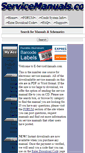 Mobile Screenshot of e-servicemanuals.com